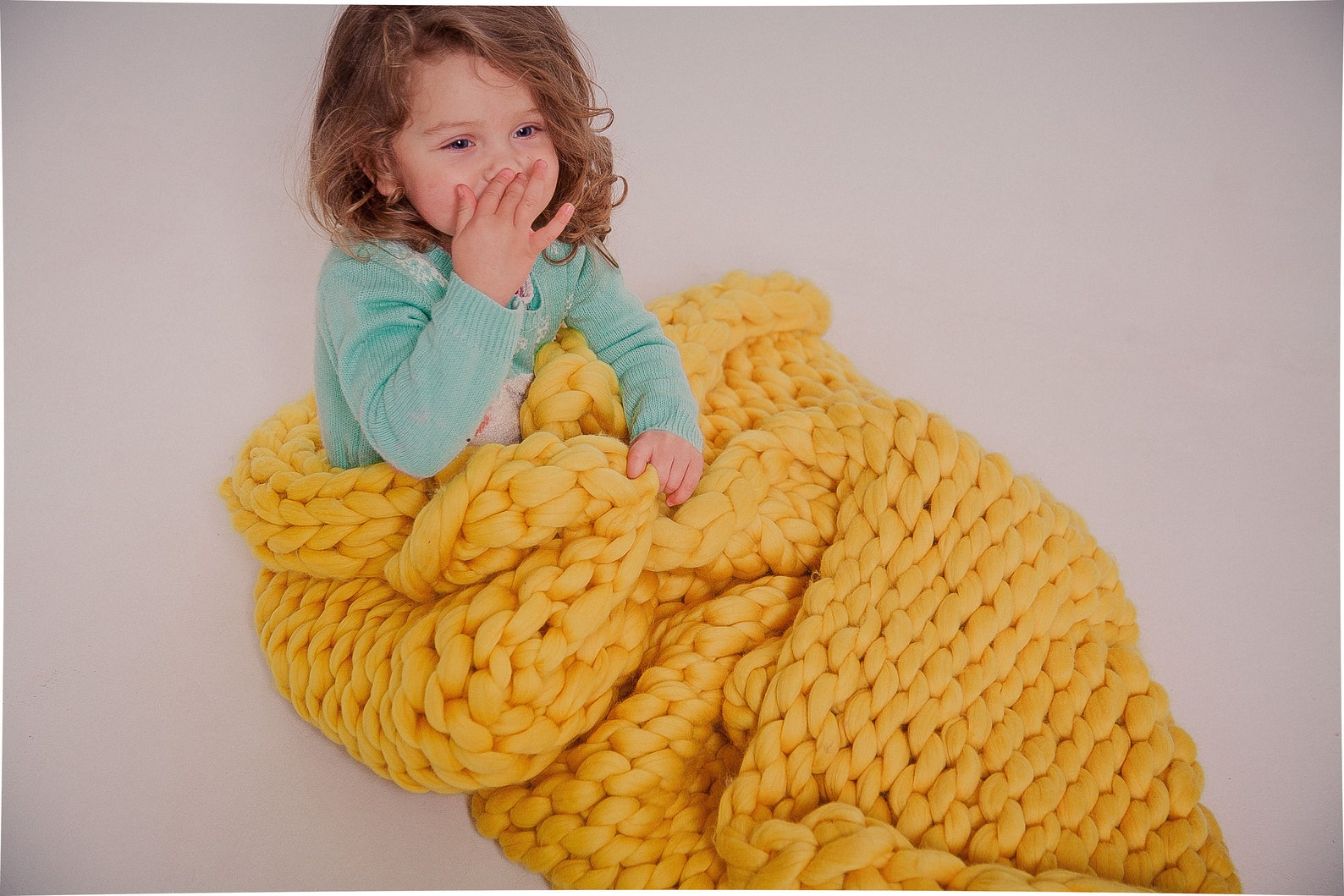 Chunky Knit Blanket Handmade Blanket Giant Wool Blanket Chunky Etsy