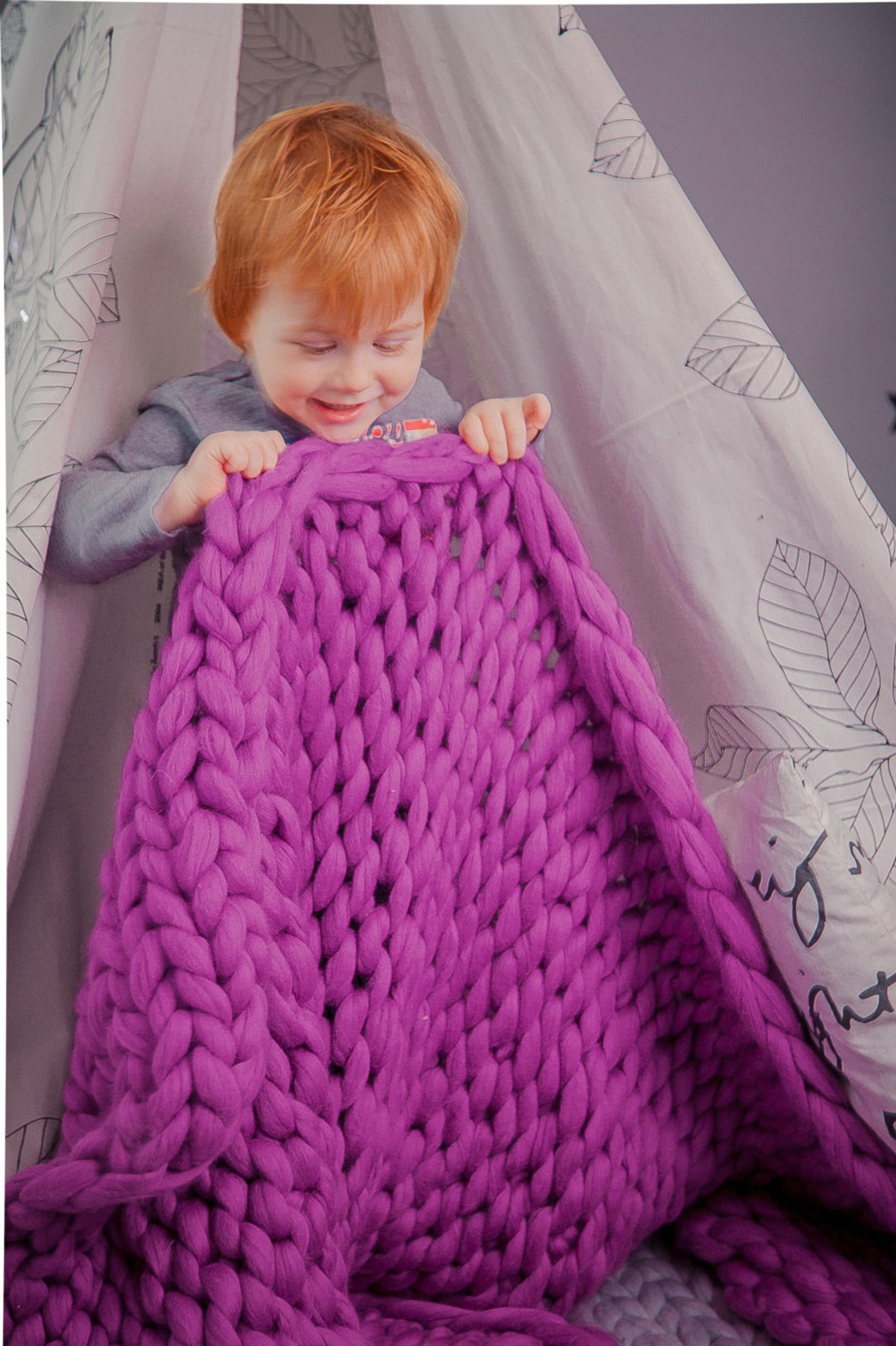 Chunky Blanket Super Chunky Throw Chunky Knit Blanket Etsy