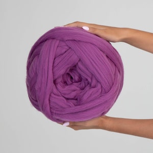 Chunky Yarn Giant Yarn Merino Wool Super Big Bulky Arm Knitting