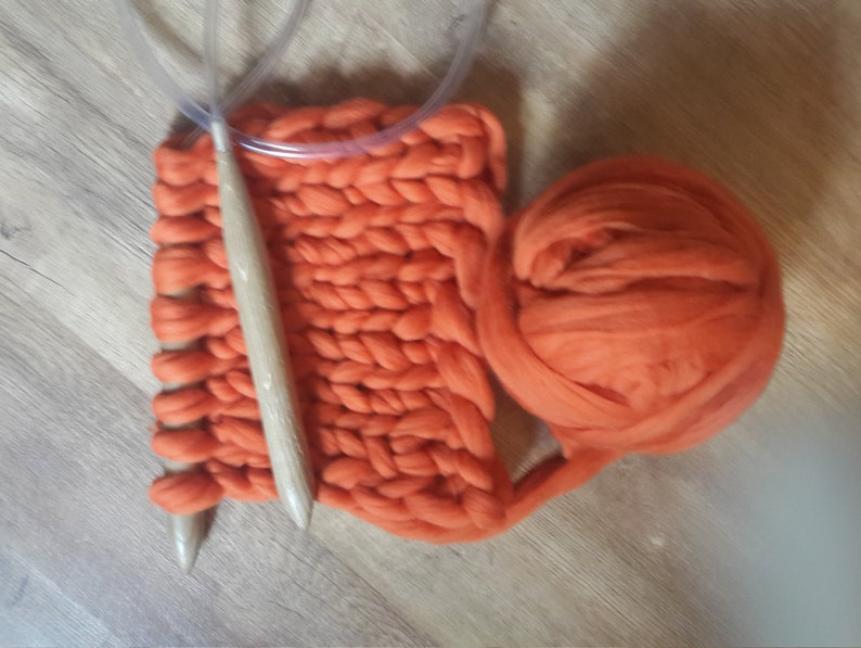 Super Bulky Wool Yarn for Making Chunky Blankets Cowls Etsy