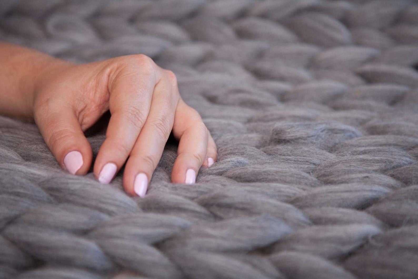 Chunky knitted blanket throw Giant afghan blanket Wool Giant Etsy