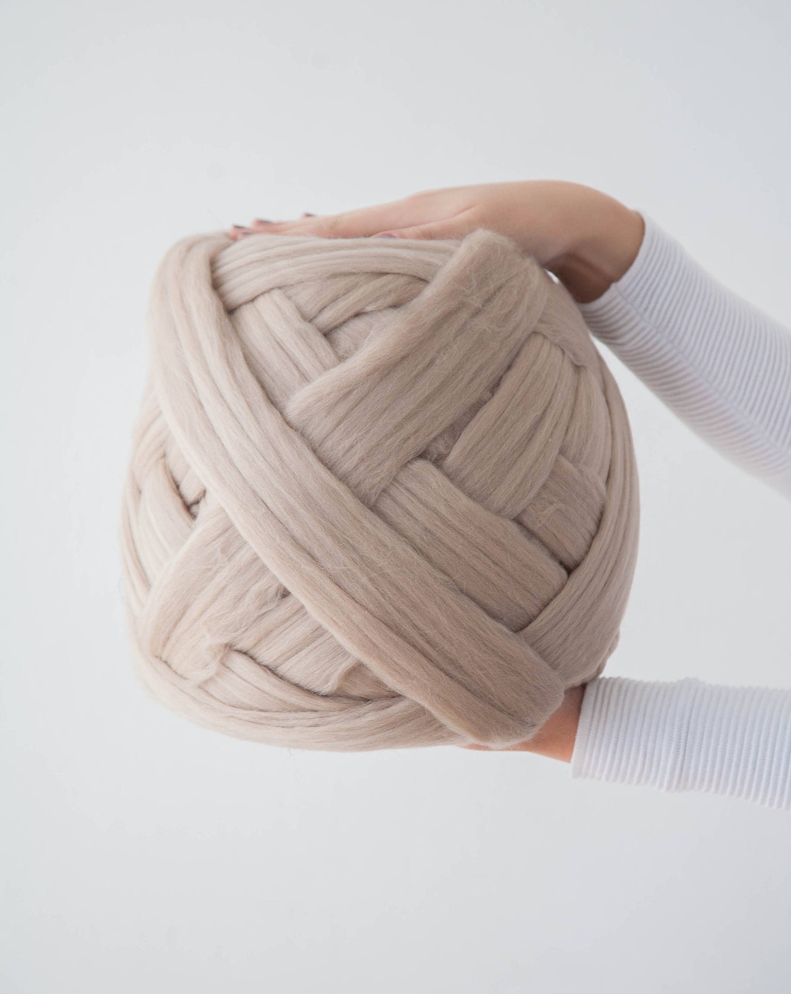 Giant Wool Yarn For Arm Knitting Knitting Wool Bulky Wool Etsy