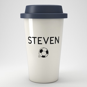Sports And Hobbies Personalised Eco Coffee  Travel Mug | Reusable Coffee Mug | Personalised Gift | Eco Friendly Gift | Present | Coffee Love
