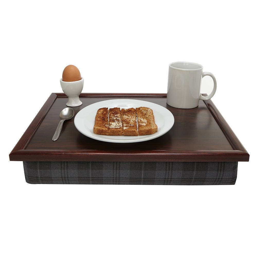 High Quality Grey Granite Tartan Bean Bag Beanbag Laptray Lap Etsy