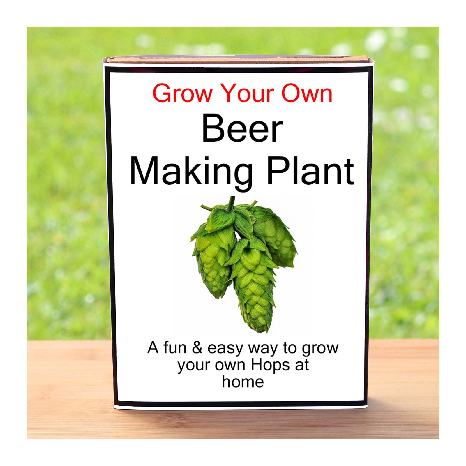 Grow Your Own Beer Hops Plant Kit Etsy
