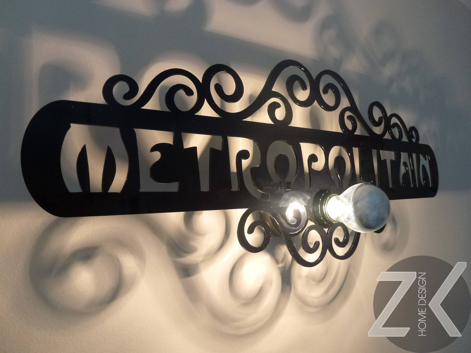 Luminaire Design Applique Metropolitain Paris