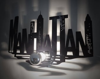Apply Manhattan with shadow effect