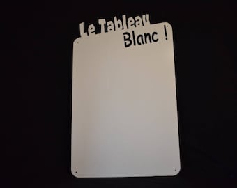 Tableau blanc pour marqueur effaçable