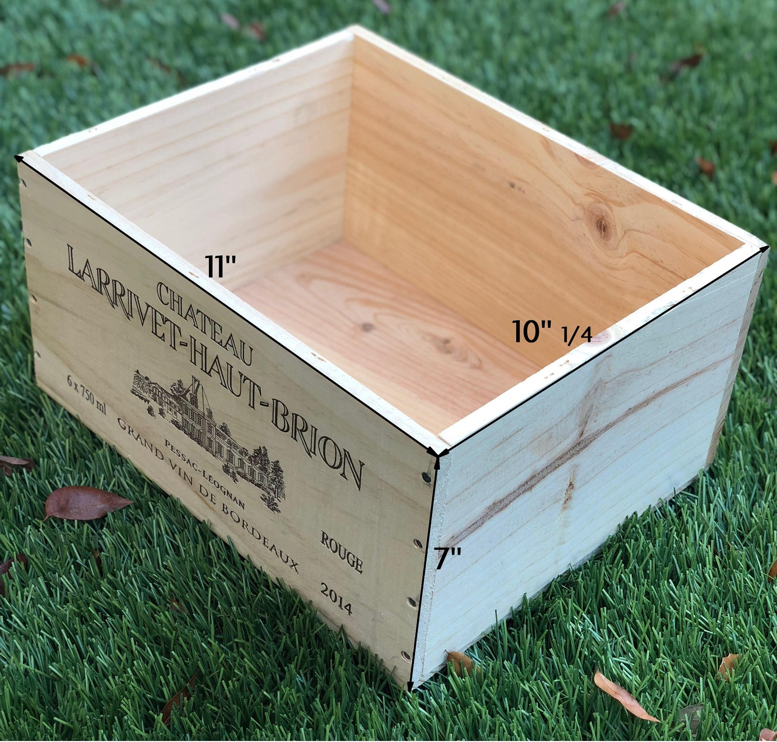 5 X 6 BTL French Wine Crates Wood Crates Rustic Wedding Etsy