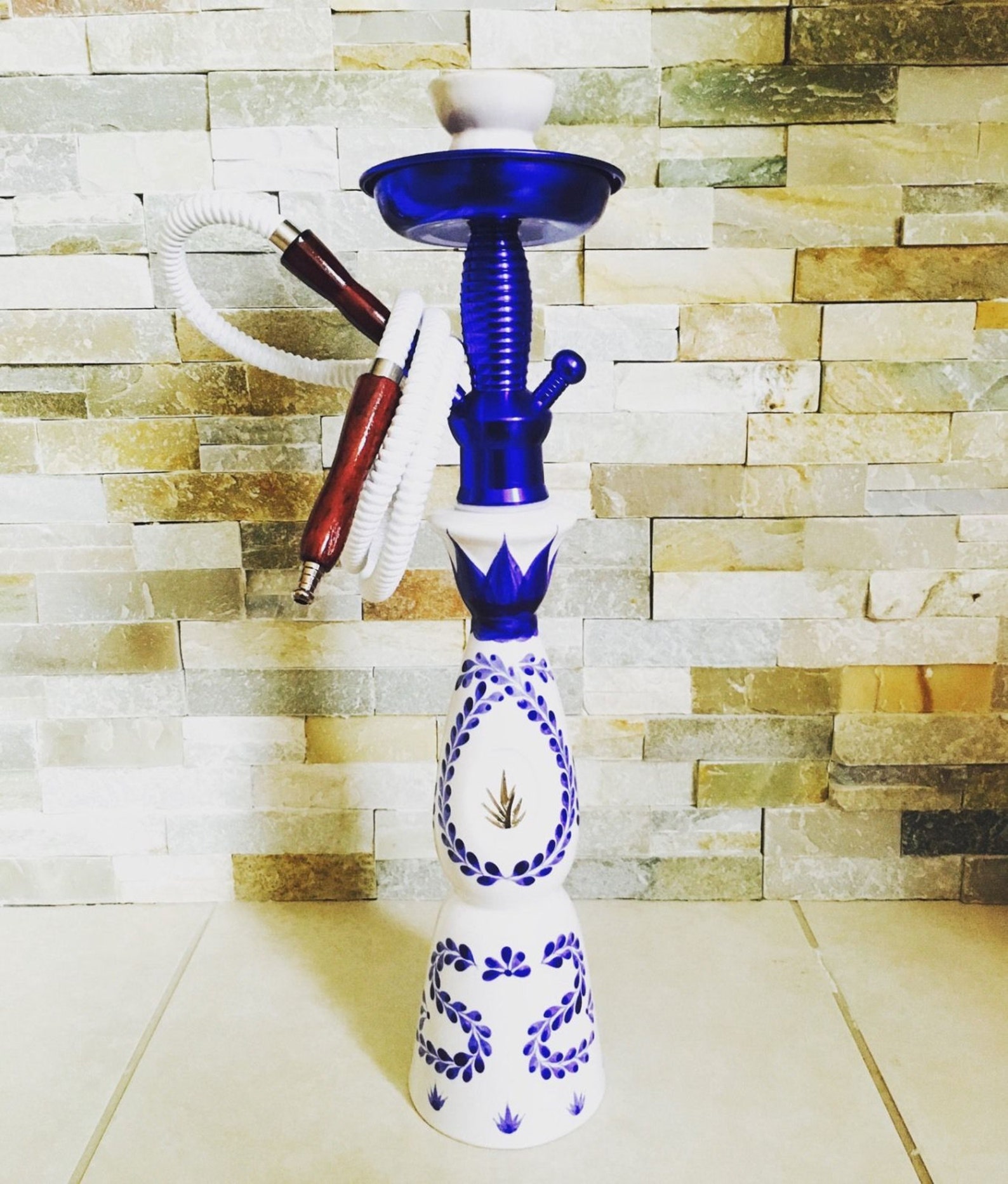 Tequila Clase Azul Handmade Hookah Pipe Etsy