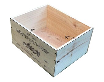 2 4er Set Wine Boxes From Wood Wooden Crate Fruit Box All Purpose Box Rustic