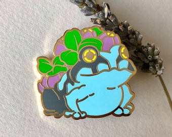Milk Frog Enamel Pin - Frog - Toad, Enamel Pin, Frog Hard Enamel Pin, Frog Pins, Milk Frog, Toad pin, Toad, Frog Enamel Pin, Milk Frog Pin