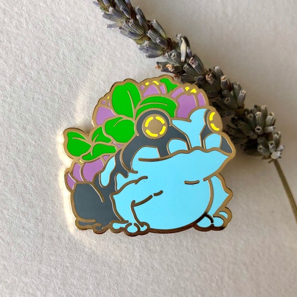 Milk Frog Enamel Pin - Frog - Toad, Enamel Pin, Frog Hard Enamel Pin, Frog Pins, Milk Frog, Toad pin, Toad, Frog Enamel Pin, Milk Frog Pin