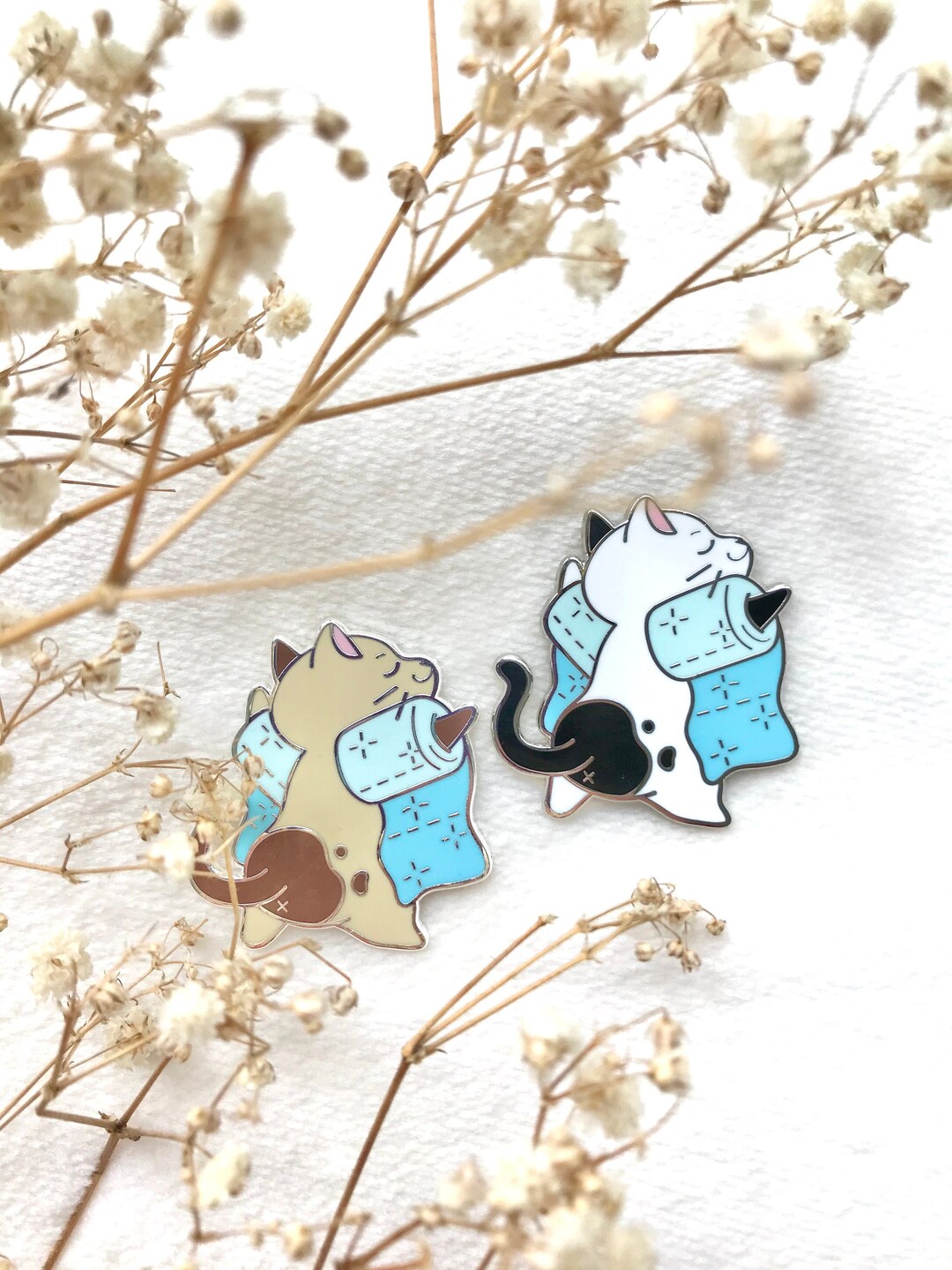 TP CATS - Enamel Pin, Cat Hard Enamel Pin, Cat Pins, Cute Cat Pin ...