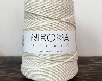 3 mm string, bulk cord, macrame cord, macrame string, craft string, macrame twine, macrame rope, cotton rope, cotton string, natural cotton