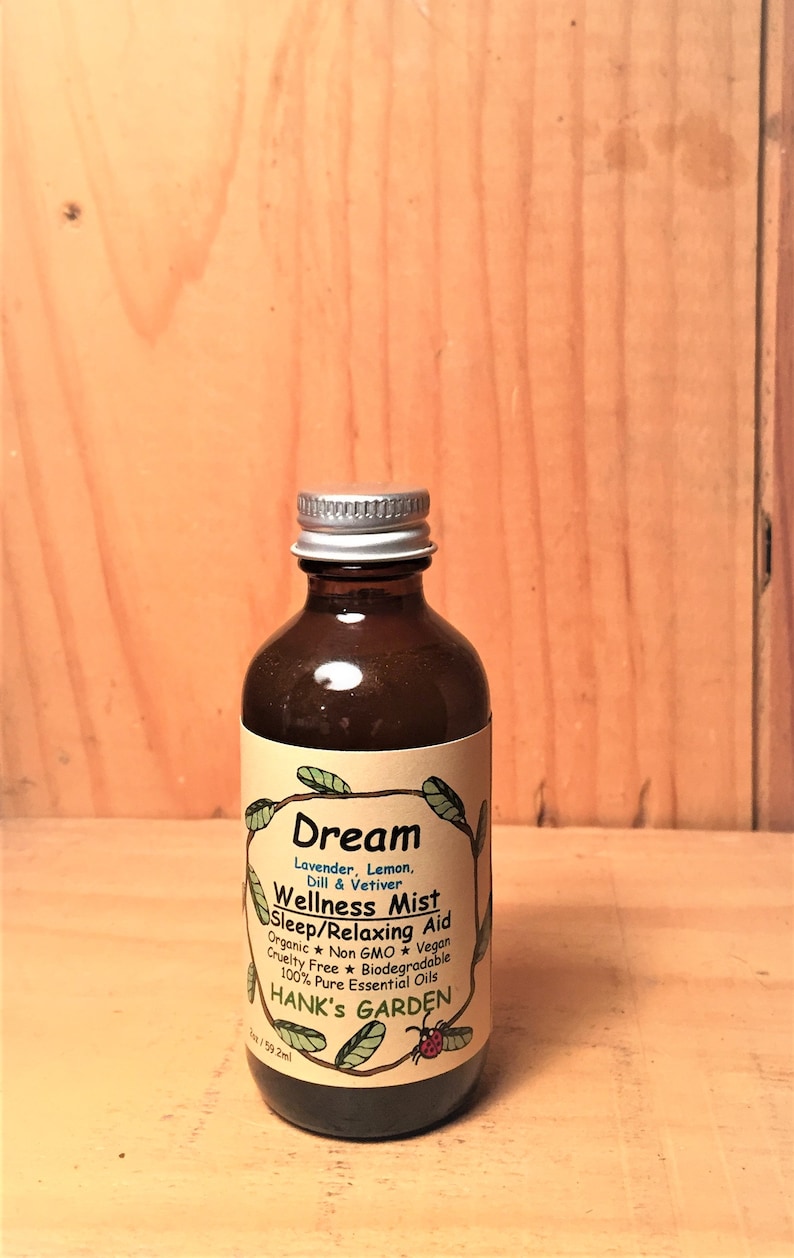 DREAM Wellness Relaxation Sleep Aid Aromatherapy Spray Mist Etsy