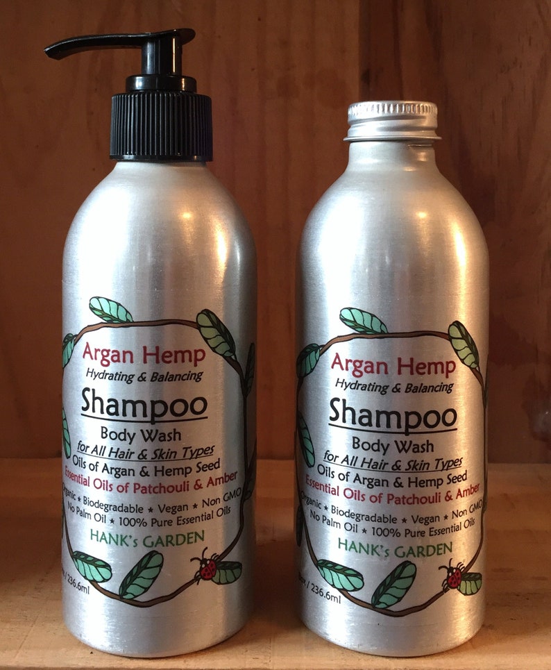ARGAN HEMP Moisturizing Shampoo And/or Conditionerall Hair Etsy