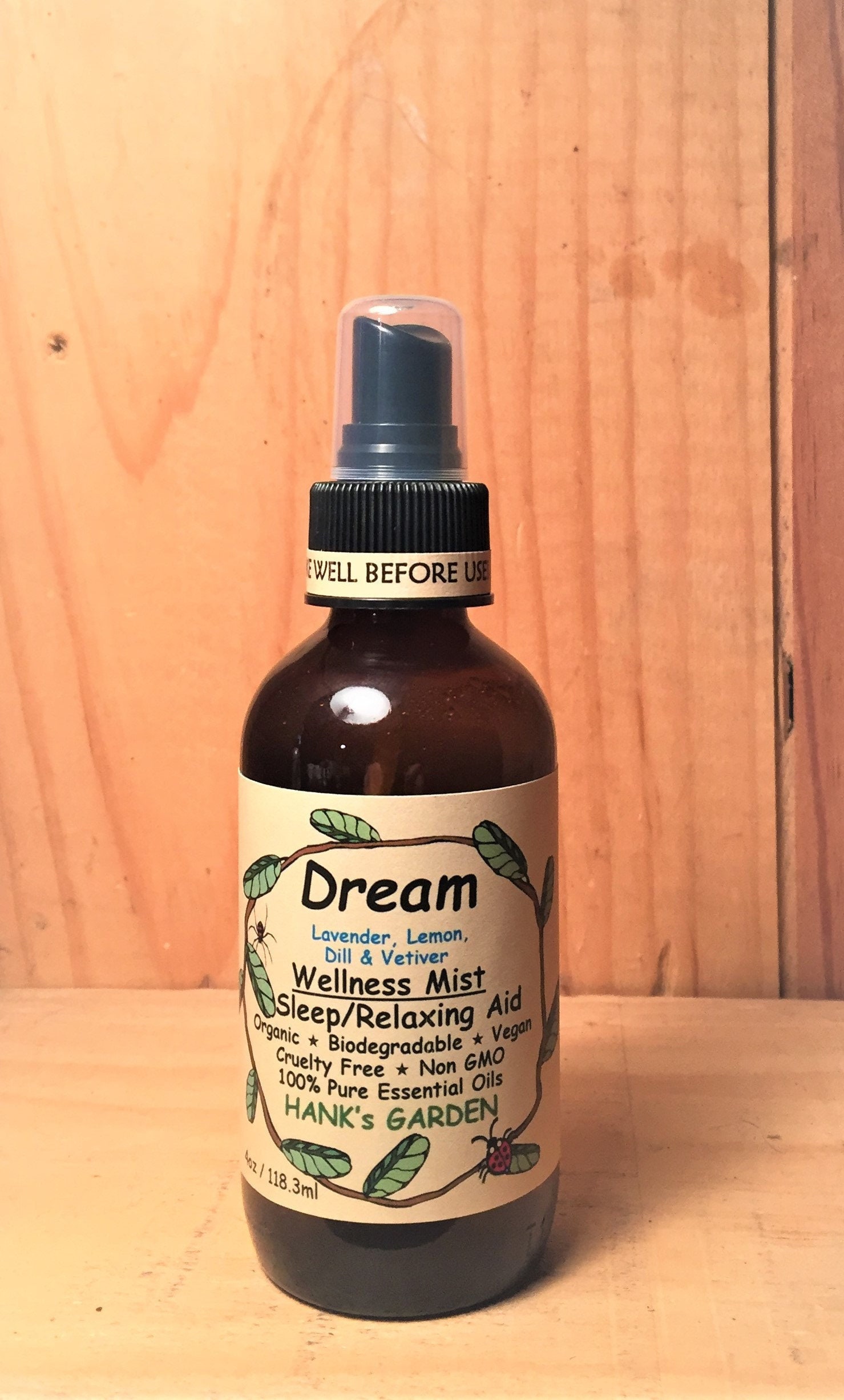 DREAM Wellness Mist Relaxation Sleep Aid Aromatherapy Spray Mist