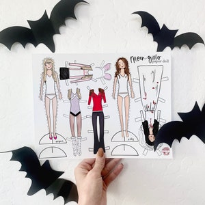 Mean Girls Paper Dolls / Halloween