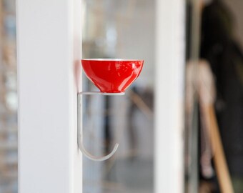 Wall bowl with bracket FIRE
