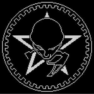 The Sisters Of Mercy Alternative Logo - Cross Stitch PDF Pattern Instant Download
