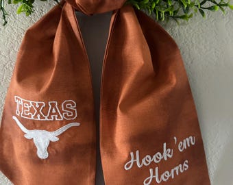 Texas Longhorn wreath sash