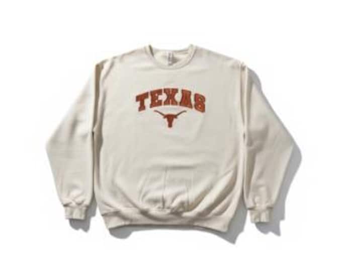 Texas longhorns appliques sweatshirt