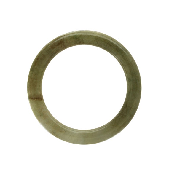 66mm. GIA certified untreated type A Jadeite Jade… - image 1