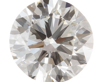 0.74ct GIA certified round diamond, 5.8mm, H VVS2. Loose natural round brilliant cut Diamond. Pre-owned.