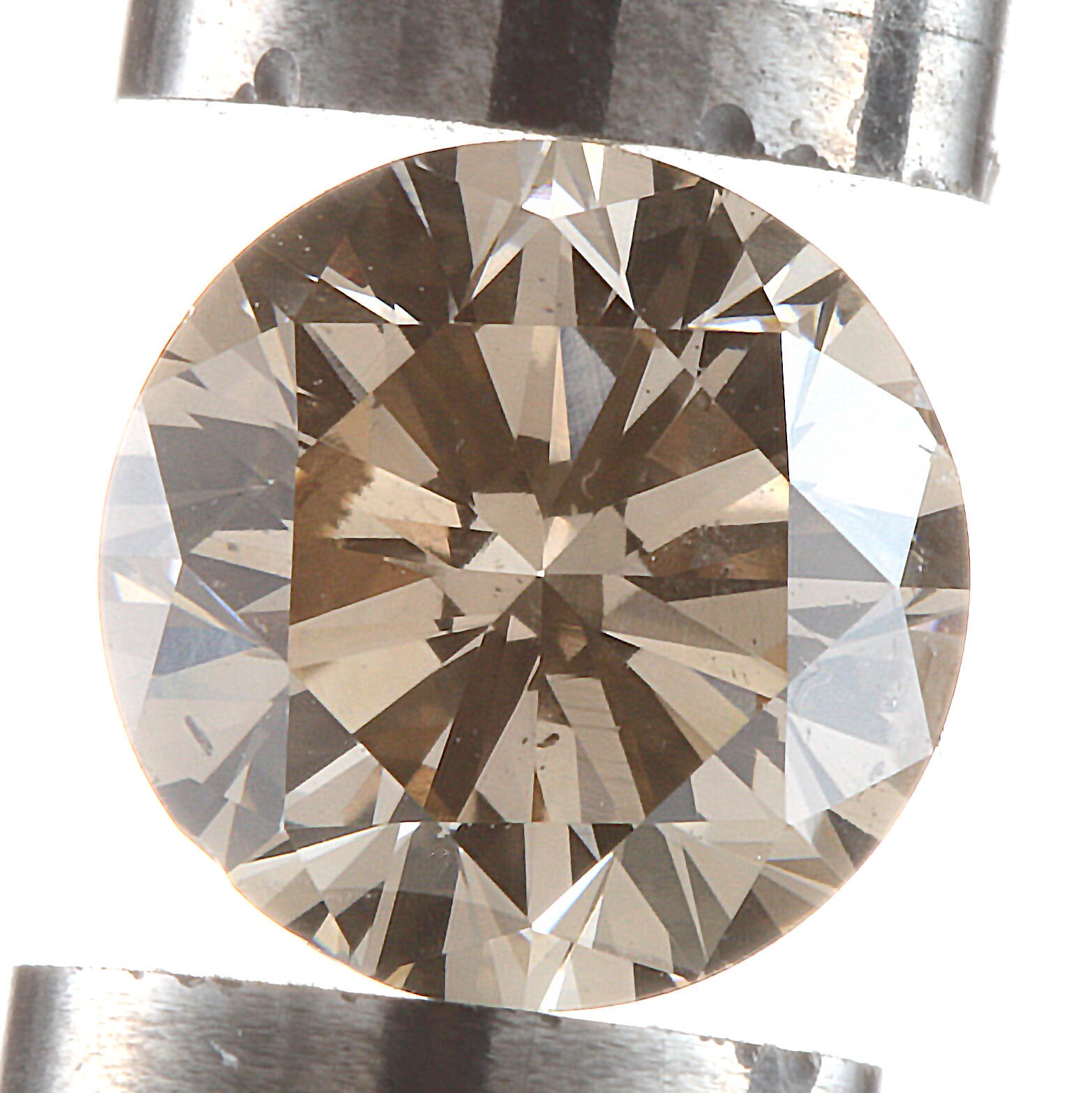 人気激安 1 Ct GIA Certified Fancy Brown Diamond. 6.1mm, Si2, Loose ダイヤモンド