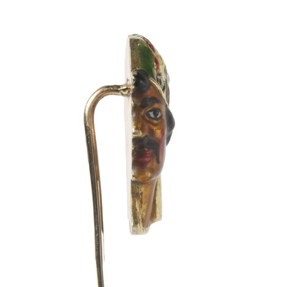Antique vintage Arab Sheik stick pin/stickpin/lap… - image 6