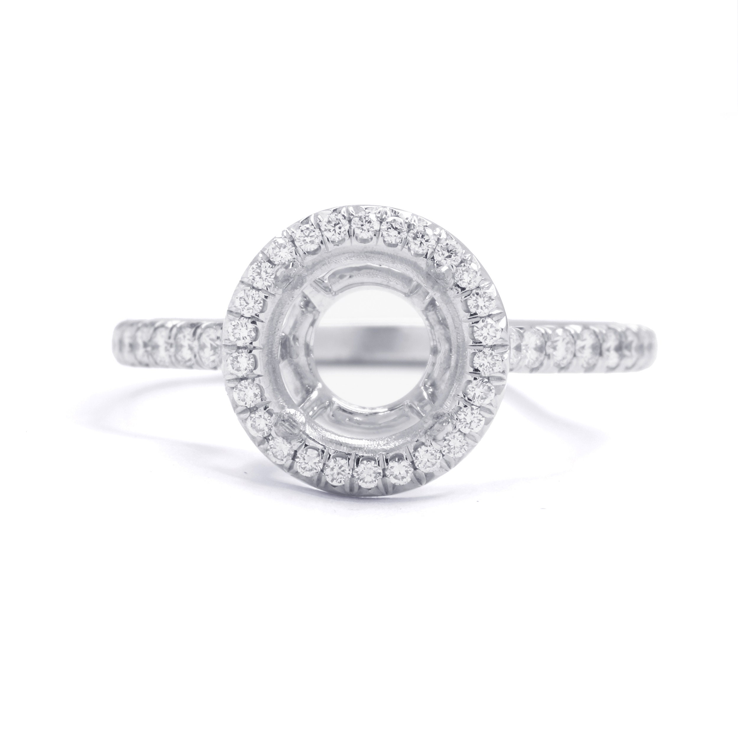 Halo mount ring sale