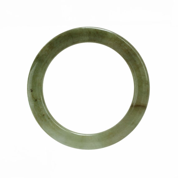 66mm. GIA certified untreated type A Jadeite Jade… - image 4