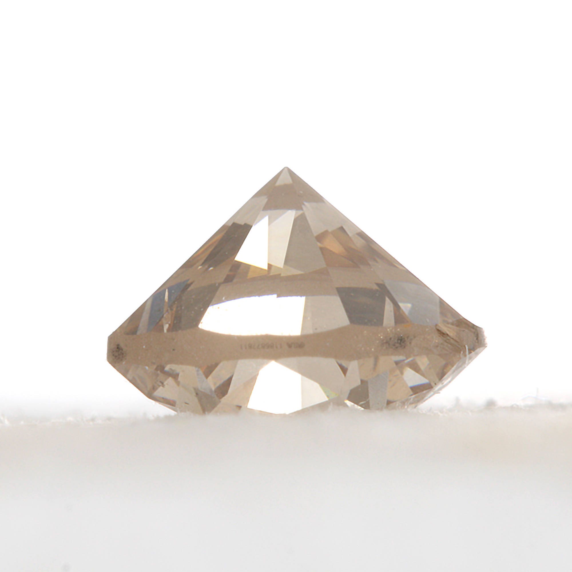 1 Ct GIA Certified Fancy Brown Diamond. 6.1mm, Si2, Loose
