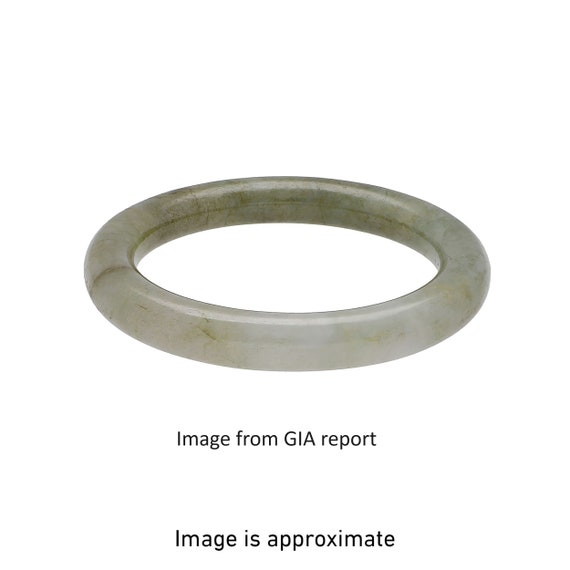 66mm. GIA certified untreated type A Jadeite Jade… - image 8