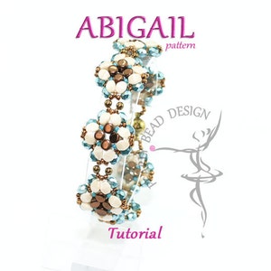Abigail bracelet pattern tutorial with Pellet and Pinch beads
