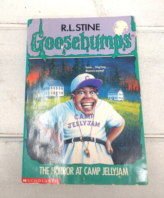 R L Stine Goosebumps The Horror At Camp Jellyjam Isbn Etsy