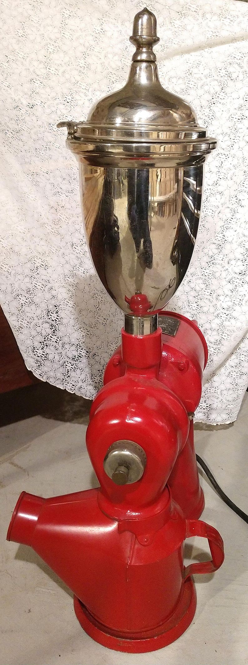 Antique Commercial Coffee Bean Dispenser Stimpson Coffee Etsy