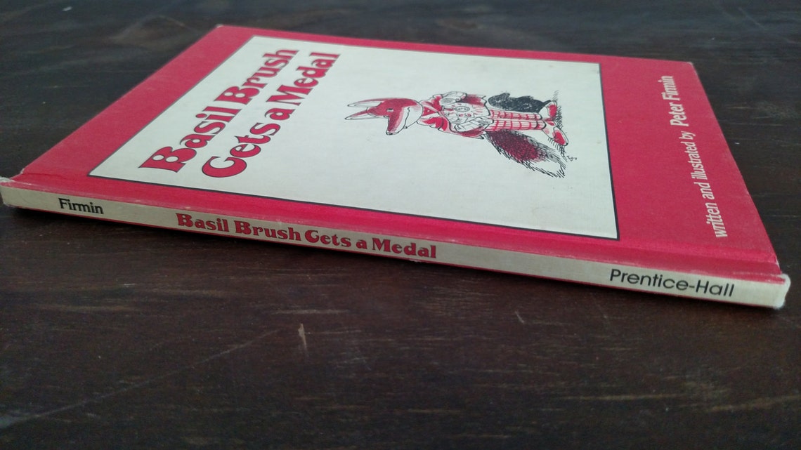 Basil Brush Gets a Medal Vintage Childrens Book Etsy