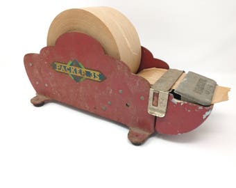 Packer 3S Tape Dispenser, General Store Tape Dispenser, Industrial Tape Dispenser, Red Tape Dispenser