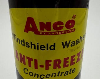 Vintage Anco Can Windshield Washer Antifreeze