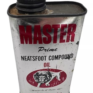 Vintage Neatsfoot Oil Can