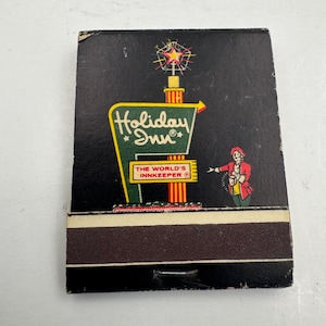 Vintage Holiday Inn Matchbook NOS Unused.