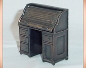 Miniature Roll Top Desk Die Cast Metal