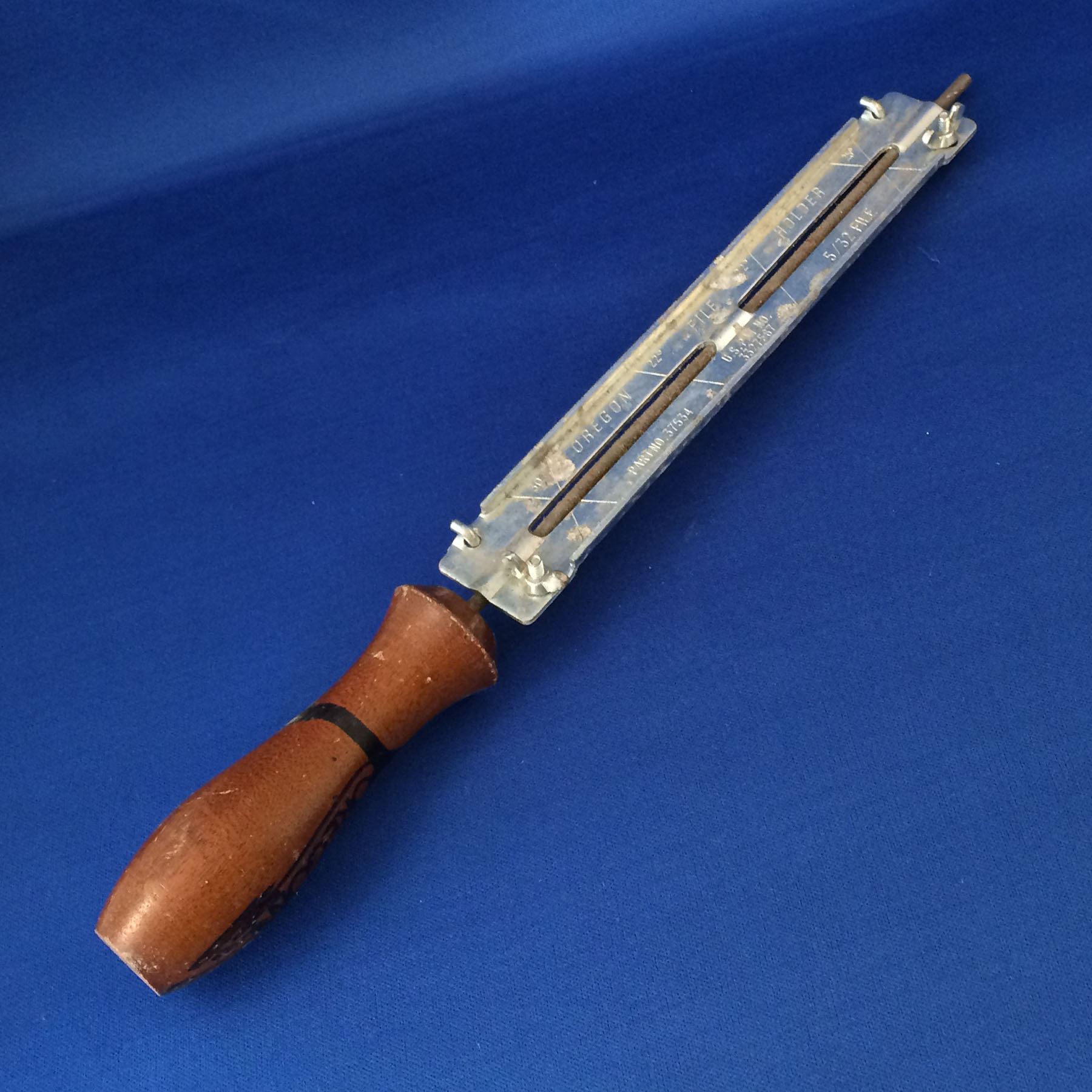 Oregon File Holder Vintage Chain Saw Sharpener Etsy