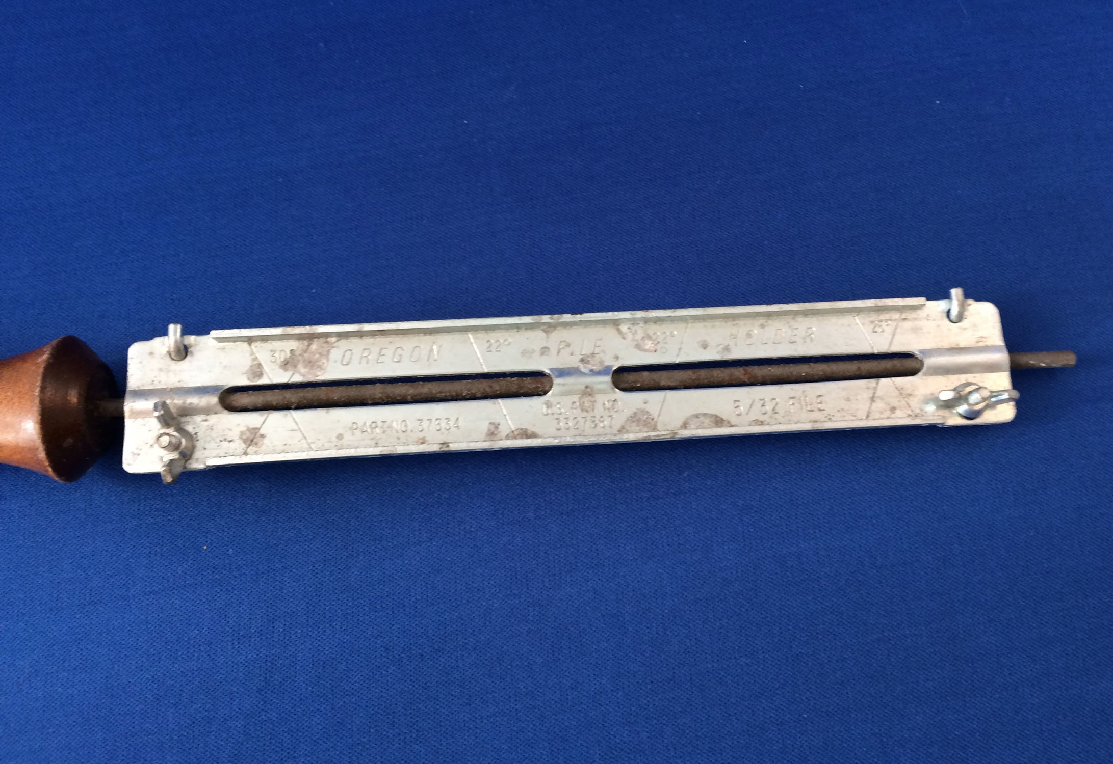 Oregon File Holder Vintage Chain Saw Sharpener Etsy