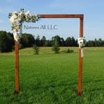 Wedding Arch Wedding Arbor Rustic Wedding Arch Complete Kit Etsy