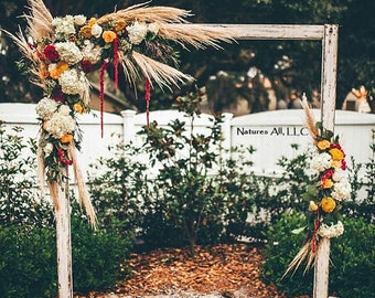 Wedding Arch Wedding Arbor Rustic Wedding Arch Complete Kit Etsy