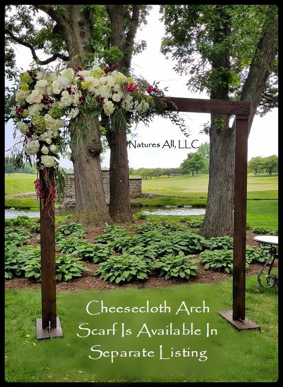 Wedding Arch Wedding Arbor Rustic Wedding Arch Complete Kit Etsy