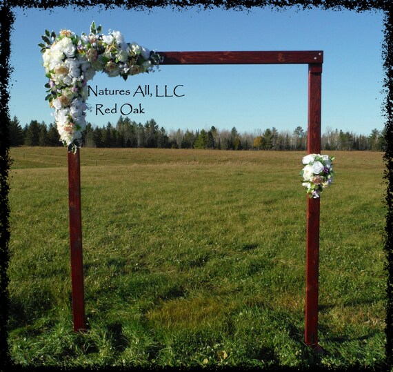 Wedding Arch Wedding Arbor Rustic Wedding Arch Complete Kit Etsy
